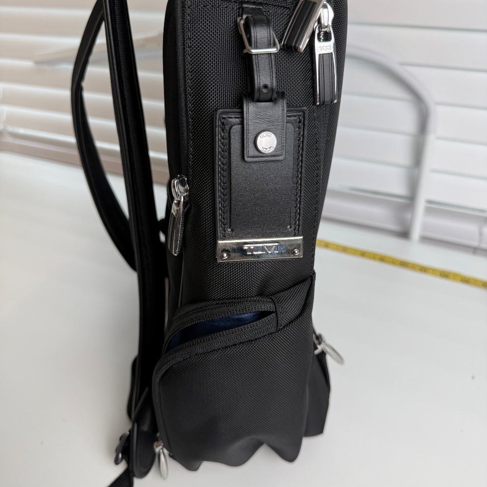 Tumi Mens Black Arrive Travel Grantley Backpack - Picture 9 of 16